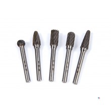  HBM 5-osainen umpikovametalli Widia-jyrsintäsarja NON-FERRO:lle