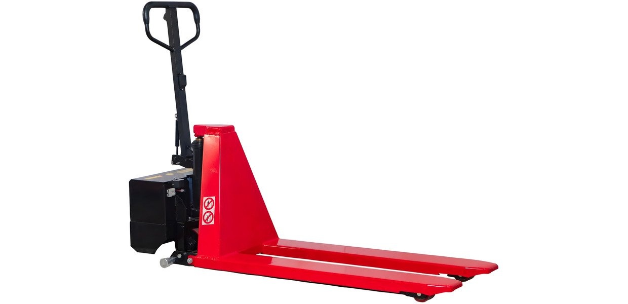 Elektrische palletwagen hoogheffer 1,5 T hoogte 800 mm accu 80Ah  MW Tools