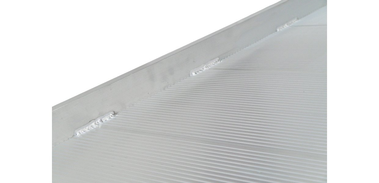 Oprijplaat vast aluminium 1 ton 3000 x 1000mm MW Tools