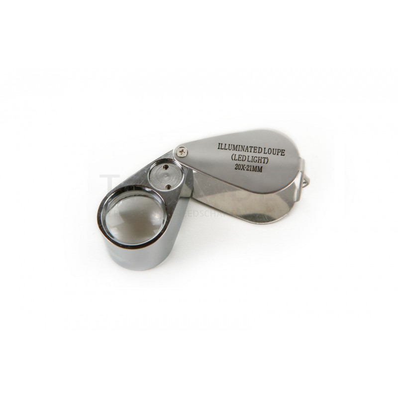HBM Pocket Loupe / Hand Loupe 20 x Grossissement