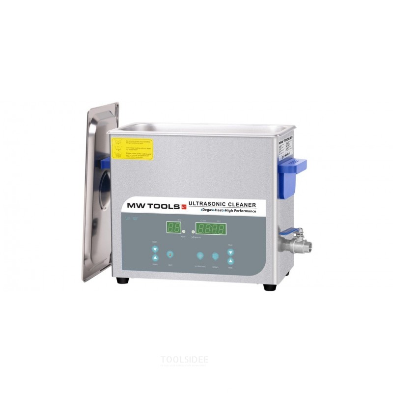 Ultrasoonreiniger 6,5 liter 480 W Tank 300x155x150 mm MW Tools