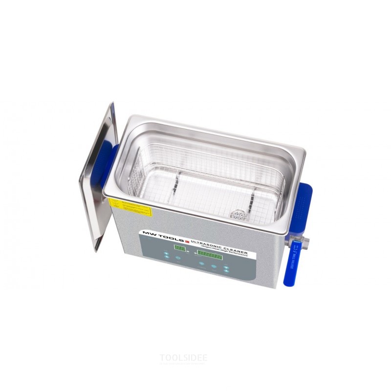 Ultrasoonreiniger 10 liter 540 W Tank 300x240x150 mm MW Tools