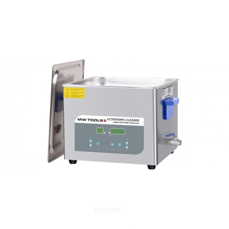 Ultrasoonreiniger 15 liter 760 W Tank 330x300x150 mm MW Tools