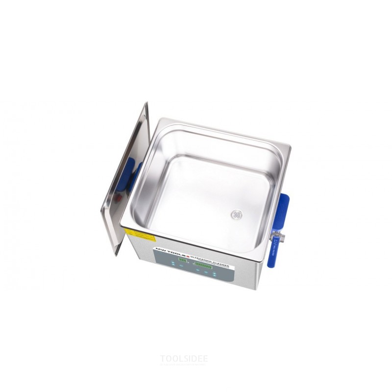 Ultrasoonreiniger 15 liter 760 W Tank 330x300x150 mm MW Tools