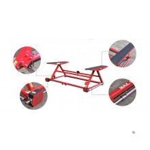 Mobiele mechanische autolift 3 T 570 mm MW Tools Mobiele mechanische autolift 3 T 570 mm MW Tools