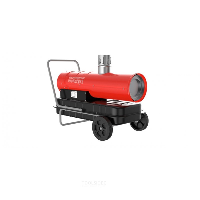 Indirecte dieselheater 30 kW - Met rookgasafvoer - Tot 1740 m³ MW Tools