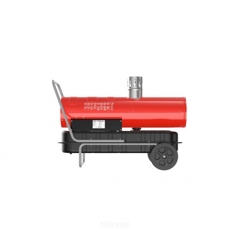 Indirecte dieselheater 30 kW - Met rookgasafvoer - Tot 1740 m³ MW Tools