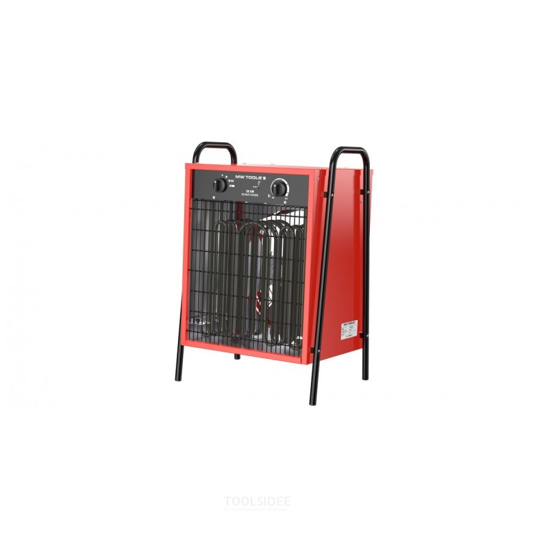 Industriële elektrische warmeluchtblazer 30 kW - 3x400 V - Tot 1300 m³ MW Tools Industriële elektrische warmeluchtblazer 30 kW - 3x400 V - Tot 1300 m³ MW Tools