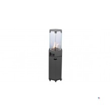 Infrarood terras heater 8.0kW hexagonaal - Antraciet  MW Tools