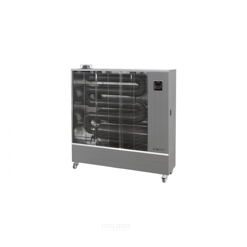 Infrarood dieselstraler Pro 25 kW silver 260-1450 m³ MW Tools Infrarood dieselstraler Pro 25 kW silver 260-1450 m³ MW Tools