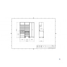 Industrielt arbejdsbord 1860 mm PRACO M T06 - Bordplade i massivt bøgetræ - Skuffer, skab og LED-belysning MW Tools Industrielt arbejdsbord 1860 mm PRACO M T06 - Bordplade i massivt bøgetræ - Skuffer, skab og LED-belysning MW Tools