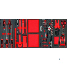 Gereedschapsset 514dlg in wagen GWB616ST MW Tools