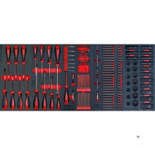 Gereedschapsset 514dlg in wagen GWB616ST MW Tools