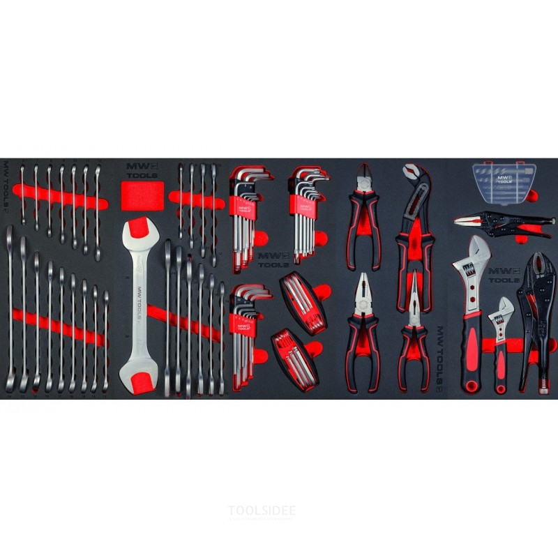 Gereedschapsset 514dlg in wagen GWB616ST MW Tools