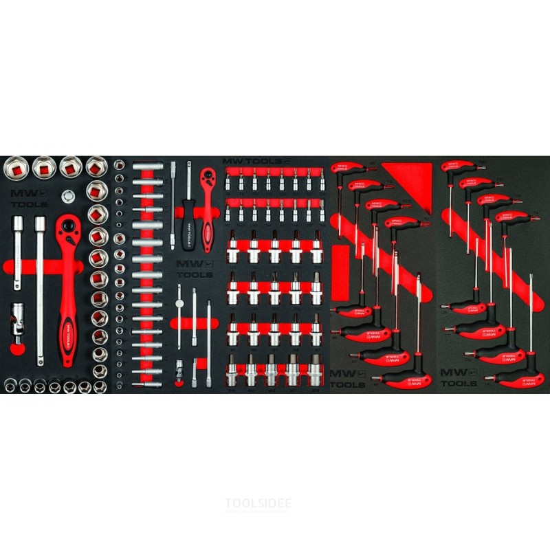 Gereedschapsset 514dlg in wagen GWB616ST MW Tools