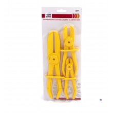 HBM 3-dels fleksibel slangeklemklemmesett