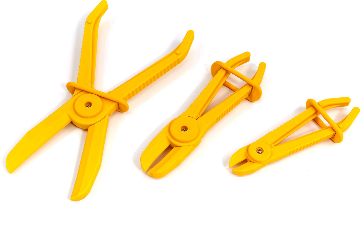 HBM 3-dels fleksibel slangeklemklemmesett