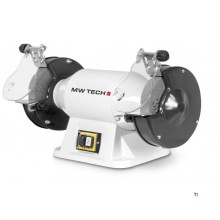 Dubbele slijpmachine dia. 150 mm 2950 tpm 520 W 230V asgat 32 mm inclusief twee slijpstenen MW-Tech