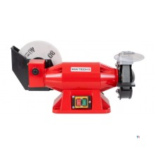Nat- en droogslijpmachine slijpsteen ø 150 mm 2950 tpm witte slijpsteen ø 200 mm 134 tpm 520 W 230V MW-Tech