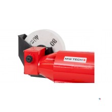 Nat- en droogslijpmachine slijpsteen ø 150 mm 2950 tpm witte slijpsteen ø 200 mm 134 tpm 520 W 230V MW-Tech