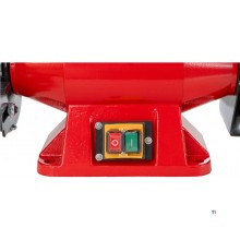 Combinatie slijpmachine met borstel dia. 150 mm 2950 tpm 520 W 230V asgat 32 mm inclusief slijpsteen en borstel MW-Tech
