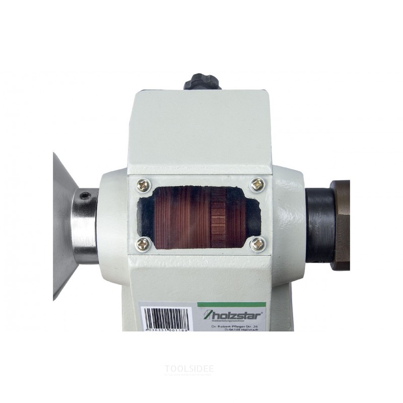 Houtdraaibank max. draaidiameter 254 mm centerlengte 450 mm 0,37 kW 230V 5 snelheden Holzstar Houtdraaibank max. draaidiameter 254 mm centerlengte 450 mm 0,37 kW 230V 5 snelheden Holzstar