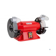 Dubbele slijpmachine dia. 200 mm 2950 tpm 900 W 230V asgat 32 mm inclusief twee slijpstenen MW-Tech