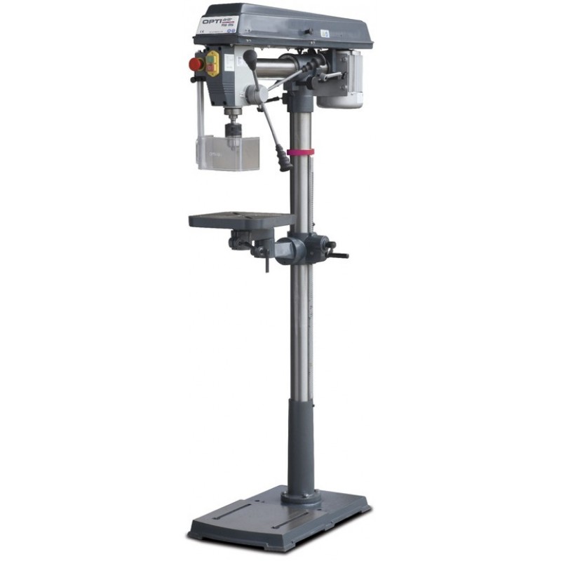 Radiaalboormachine staand model boren tot ø 16 mm MK2 750W 230V uitlading 115-430 mm Optidrill