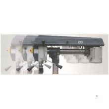 Radiaalboormachine tafelmodel boren tot ø 16 mm MK2 750W 230V uitlading 115-430 mm Optidrill