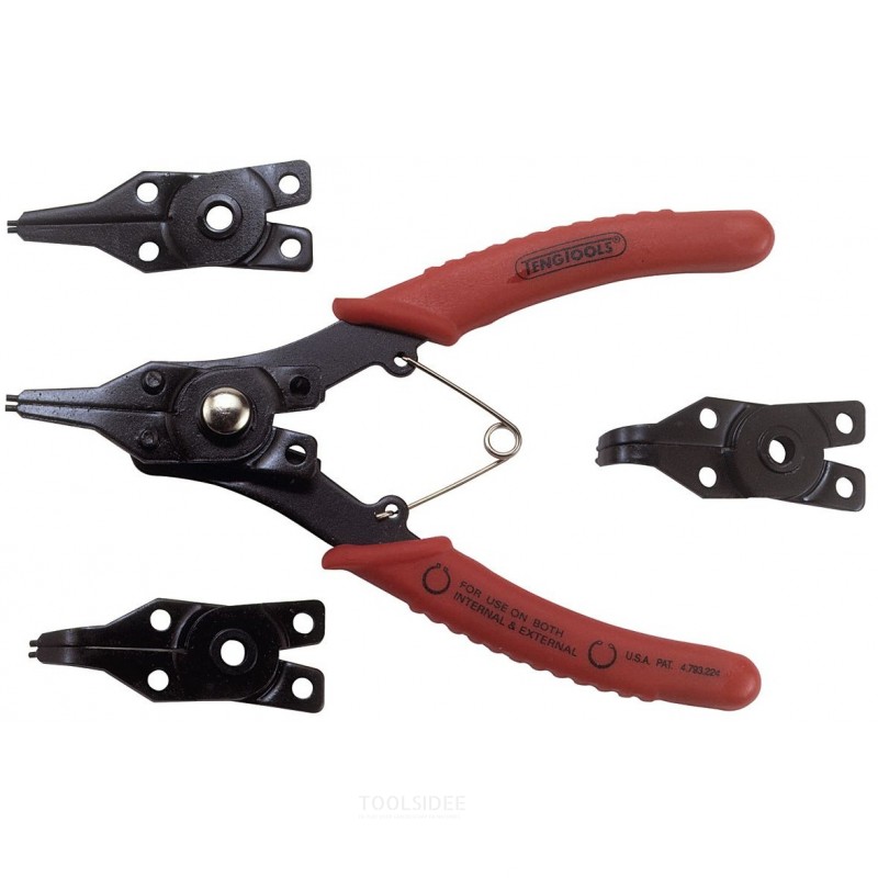 Circlips-tangen set combi 5dlg bi bu Teng Tools