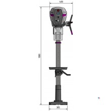 Moderne kolomboormachine boren tot ø 30 mm opname MK4 1,1 kW 400V variabele snelheden Optidrill