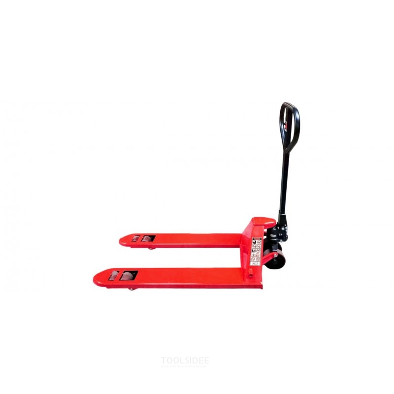 Transpallet 2,5 T kort gaffellængde 800 mm MW Tools