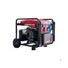 Benzin invertergenerator 8,5 kW 3x400 + 230 V stik elektrisk start MW Værktøj Benzin invertergenerator 8,5 kW 3x400 + 230 V stik elektrisk start MW Værktøj