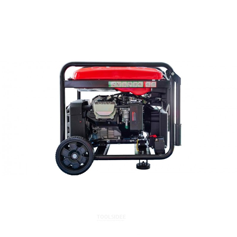 Benzin invertergenerator 8,5 kW 3x400 + 230 V stik elektrisk start MW Værktøj Benzin invertergenerator 8,5 kW 3x400 + 230 V stik elektrisk start MW Værktøj