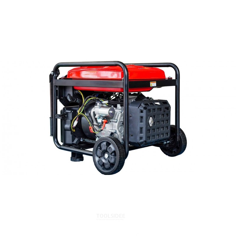 Benzin invertergenerator 8,5 kW 3x400 + 230 V stik elektrisk start MW Værktøj Benzin invertergenerator 8,5 kW 3x400 + 230 V stik elektrisk start MW Værktøj