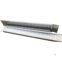 Sæt med faste aluminiumsramper 2000 kg 2000 x 320 mm brugbar bredde 260 mm MW Tools