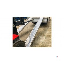 Set vaste oprijplaten aluminium 2790 kg 2950 x 300 mm bruikbare breedte 240 mm MW Tools