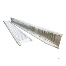 Set vaste oprijplaten aluminium 2790 kg 2950 x 300 mm bruikbare breedte 240 mm MW Tools