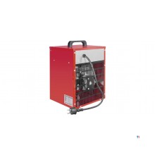 Industriële mobiele bouwdroger PE 90L/dag met pomp en 3 kW warmeluchtblazer elektrisch – Optimale efficiëntie MW Tools