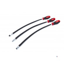 HBM 3 stykke lang fleksibel skruetrekkersett HBM 3 stykke lang fleksibel skruetrekkersett