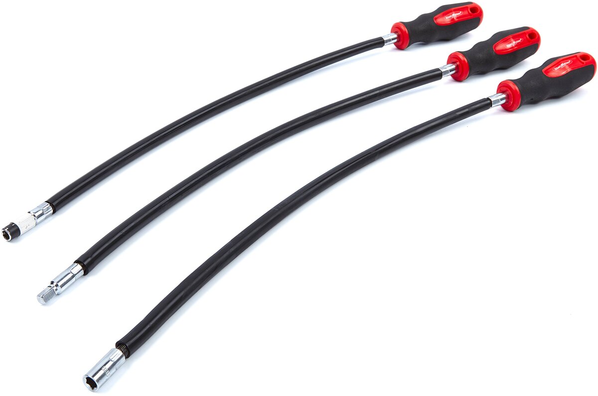HBM 3 stykke lang fleksibel skruetrekkersett HBM 3 stykke lang fleksibel skruetrekkersett