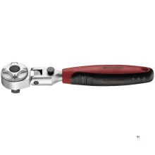 Ratel 1/4" - 72 tands flexibel handvat  Teng Tools