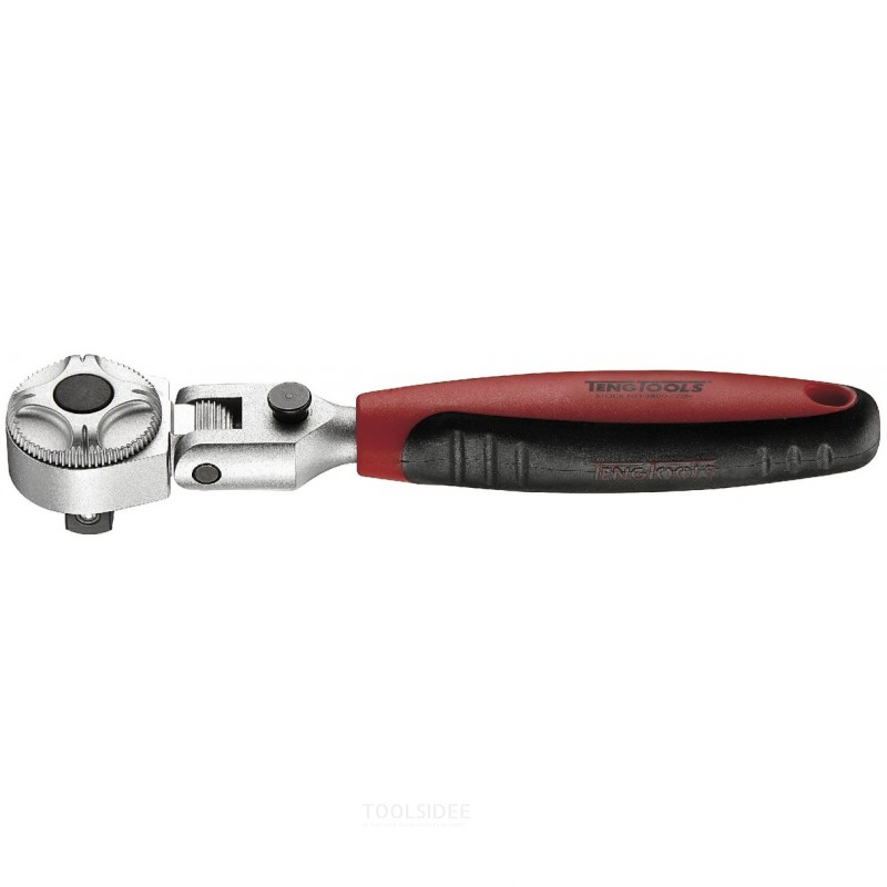 Ratel 1/4" - 72 tands flexibel handvat  Teng Tools