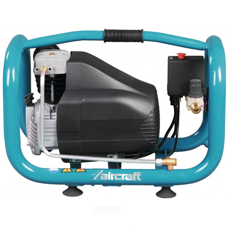 Kompakt kompressor med olietank 2,4 l 0,6 kW / 0,81 hk 85 l/min 15 bar 230V Fly Kompakt kompressor med olietank 2,4 l 0,6 kW / 0,81 hk 85 l/min 15 bar 230V Fly