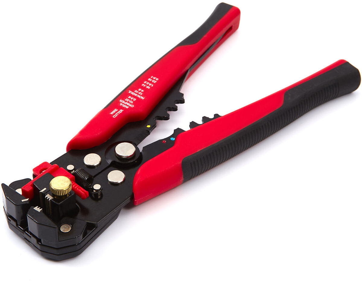 HBM Professionele 4 in 1 Automatische Draadstriptang met Knip en  Krimpfunctie