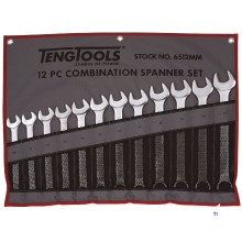Set van 15 steekringsleutels van 5,5 tot 19 mm Teng Tools