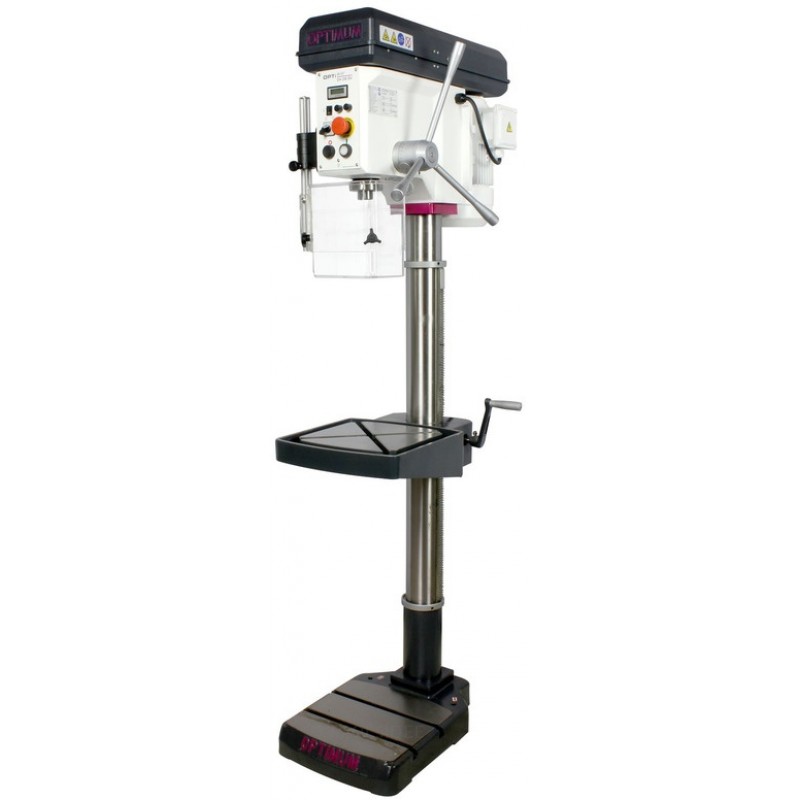 Kolomboormachine boren tot ø 28 mm MK3 0,85/1,5 kW 400V mechanische variabele snelheden Optidrill