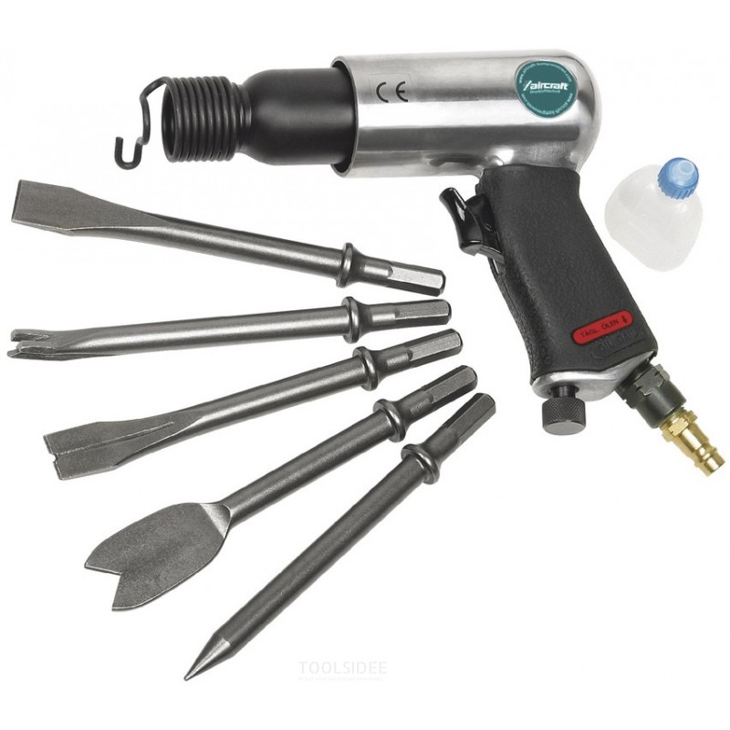 Pneumatische hakhamerset + 5 beitels Aircraft