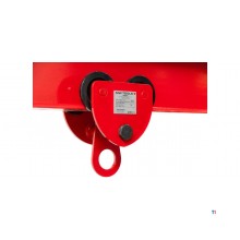 Pack wandzwenkkraan 500 kg elektrische kettingtakel 6 m en trolley MW Tools