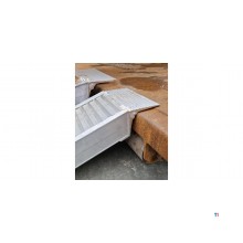 Sæt med korte ramper i aluminium 3000 kg 1260 x 300 mm brugbar bredde 240 mm MW Tools